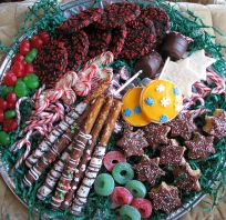Cukierki, Boże Narodzenie, pyszny, jedzenie, Lukier - inspirowanie , święty mikołaj, pierniki