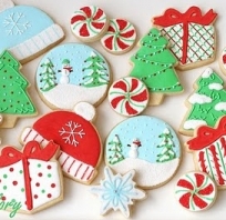 Słodycze, Boże Narodzenie, choinka, ciasteczka, krakersy, grudzień , święty mikołaj, pierniki
