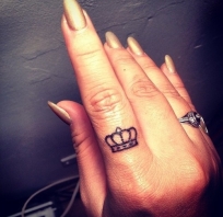 Tatuaż korona :)