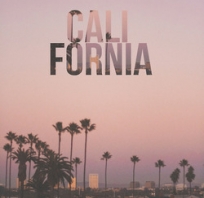 california, kalifornia, logo, palmy, krajobraz, zdjęcie, fotografia