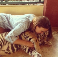 miłość, do zwierząt, przyjaciel, tygrys, niebezpieczny, kot, kocur, tygrysek