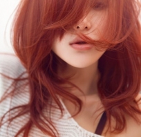 red, hair, czerwone, włosy, ruda, farbowanie, piękne