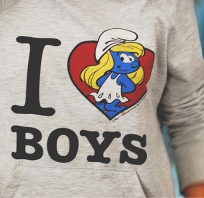 i, love, boys, bluza, dziewczyna, stytl