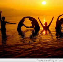 love, zdjęcie, miłość, plaża, zachód, słońce, morze, widok, plaża, fotografia, zdjęcie