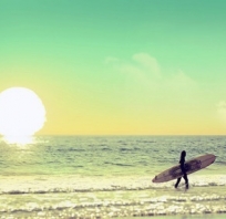 surfowanie, surfing, woda, morze, ocean, kolorki, słońce, sport