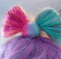 hair, włosy, kolory, pastele, china, chiny, kokardka, girl, love, japan