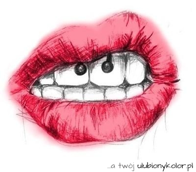 Piękne, czerwone usta! 