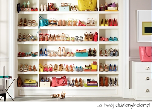 buty, szafa, buty, piękne, ubrania