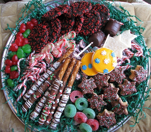 Cukierki, Boże Narodzenie, pyszny, jedzenie, Lukier - inspirowanie , święty mikołaj, pierniki