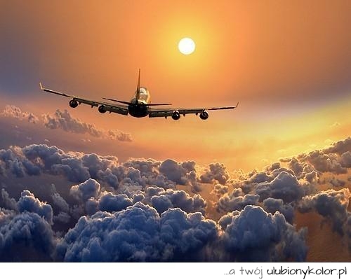samolot, widok, zdjęcie, słońce, chmury, samolot w chmurach, piękna fotografia, 