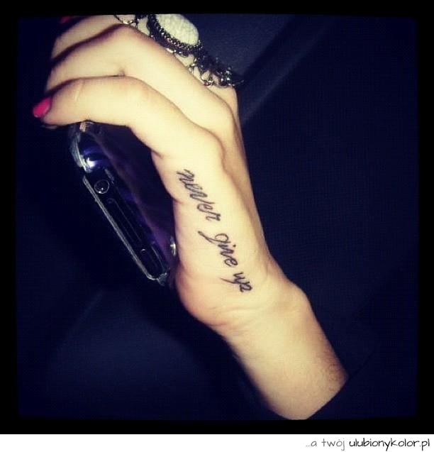 kobieta, ręka, dłoń, tatuaż