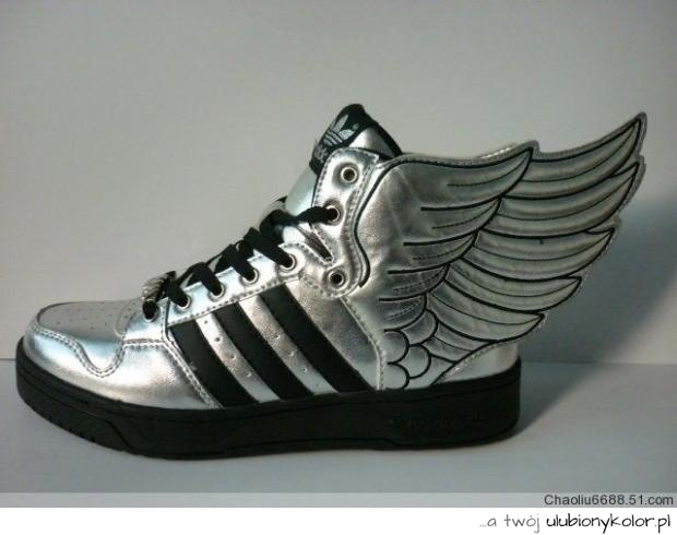 adidas, skrzydła, paski, trendy, super, buty