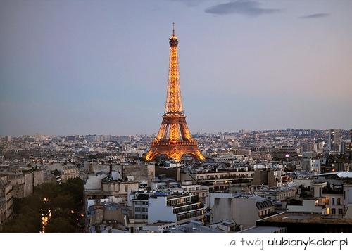 paryż, zdjęcie, fotografia, wieża, eiffel, oświetlenie