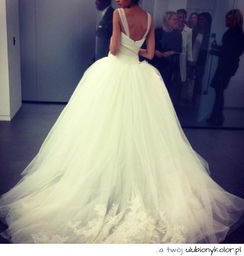 dress, sukienka, ślubna, suknia, rozkloszowana, biała, szyfon, piękna