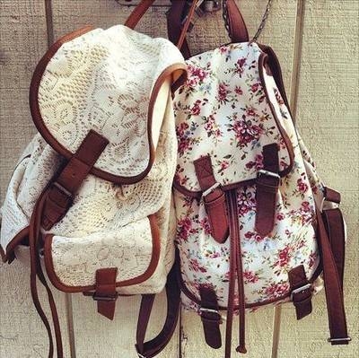 plecak, plecaki, moda, inspiracje, wzór, wzory, kwiaty