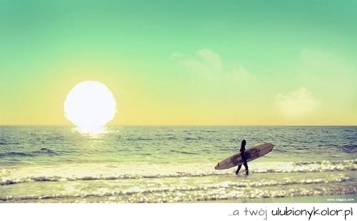 surfowanie, surfing, woda, morze, ocean, kolorki, słońce, sport