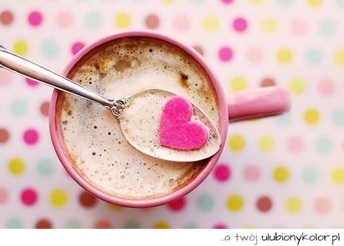 Mocha, Café, kawa, kawusia, serduszko, róż, cappuccino, pycha, mniam, love